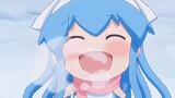 Aggressive squid girl: I am really happy when I have you, but in the blink of an eye it is time to l