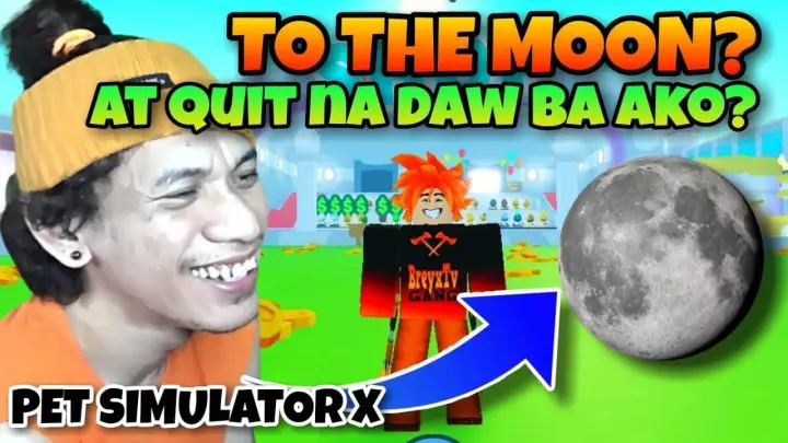 Pet Simulator X New Update, Moon or Sky? | At Quit Na Daw Ba Ako?
