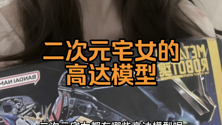 二次元宅女的高达模型们～