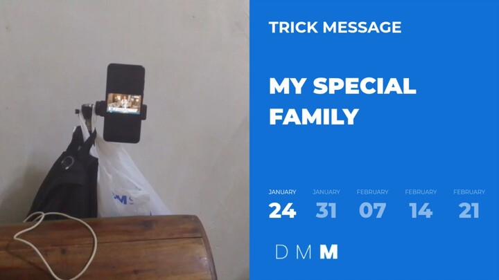 DMM: My Special Family - January 24, 2026 - Trick Message - Airez Special