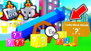 LUCKY BLOCK WORLD Update EARLY in Pet Simulator X..