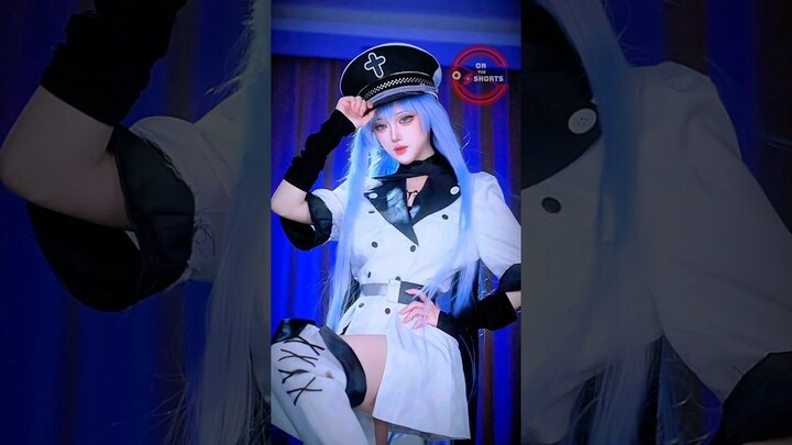 Esdeath First Date ❄️ Akame Ga Kill! Cosplay #shorts