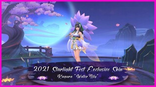 KAGURA ANNUAL STARLIGHT SKIN EFFECT | KAGURA WATER LILY SKIN EFFECTS | 2021 ANNUAL STARLIGHT SKIN
