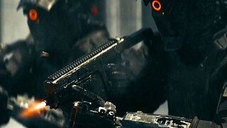 Humans evolved into superpowers, but were hunted down by robot police, science fiction film "Alarm N