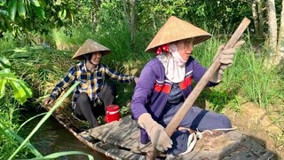 Buổi Sáng Đi Cắt Cỏ Cùng Mợ Hai Được Đãi Nồi Cháo Lòng Quê Hương | NĐMT#175