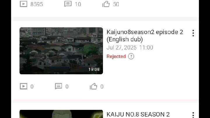 why rejected😭what's wrong?