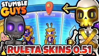 RULETA de NUEVAS SKINS 0.51 STUMBLE GUYS CONFIRMADAS✅ #stumbleguys #stumble #burritobanana ERCASTY