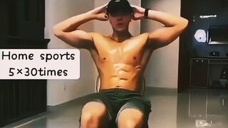 home warkout Exercises abs