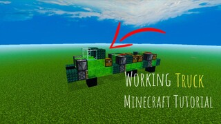 How to make Working Truck in Minecraft 🚒