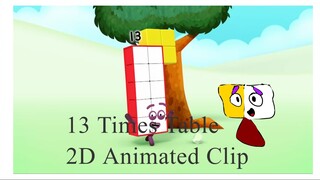 Numberblocks 13 Times Table | Season 8 Episode 9 | Sneak Peek Small Clip