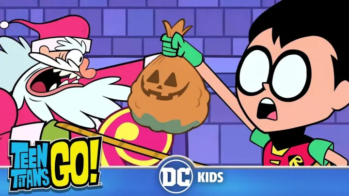 Teen Titans Go! | When Santa Stole Halloween | @DC Kids