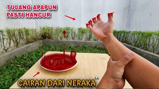 EKSPERIMEN: CAIRAN PIRANHA.. Cairan BERBAHAYA yang PERNAH DIBUAT