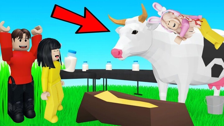 Yuta Dan Mio Kabur Dari Peternakan Aneh  ROBLOX