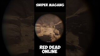sniper amatir red dead online #short
