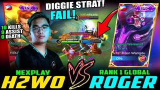 H2WO HINDI PAREN MAPIGILAN! TOP 1 GLOBAL ROGER VS H2WO | NEXPLAY SAD BOYZ VS NEXPLAY SOLID SA RANK!