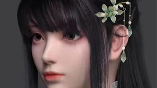 【VAM】Doupo Xun'er's new model is so beautiful. I'm going to blow up Xiao Xun'er's new model today! -
