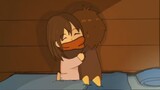 Pelukan Eren mampu membuat Mikasa berhenti menangis