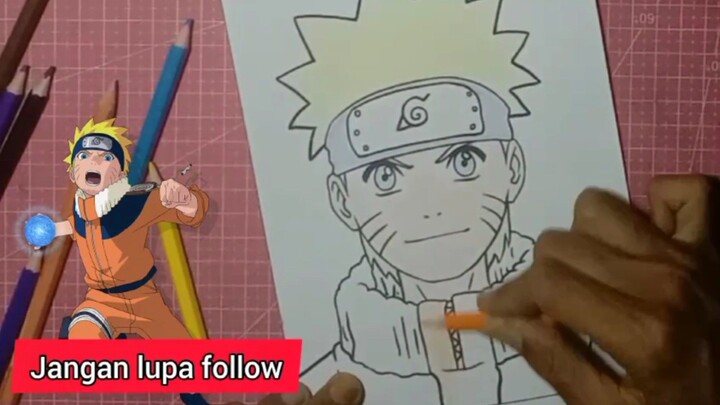 mewarnai naruto