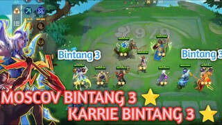 KARRIE DAN MOSCOV BINTANG 3 ⭐