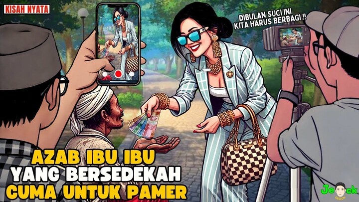 424.AZAB IBU IBU YANG SEDEKAH CUMA BUAT PAMER  SINETRON AZAB