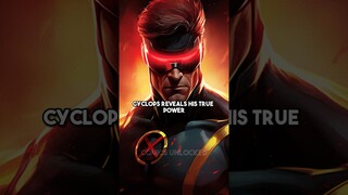 CYCLOPS REVEALS HIS ULTIMATE POWER