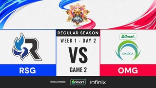 MPL PH S13 - W1D2 - RSG vs OMG - GAME 2