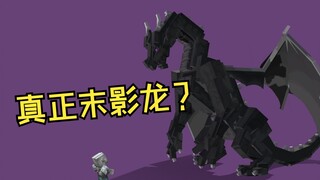 我打赌你一定没见过MC真正的末影龙