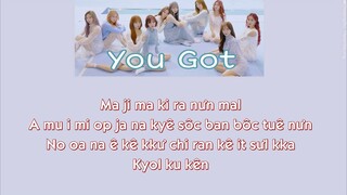 [Phiên âm tiếng Việt] You Got - WJSN (Cosmic Girls)