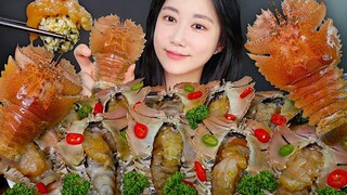 [ONHWA] 扇虾! 酱油扇虾 咀嚼音!