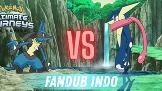 Pokemon Ultimate Journeys: Lucario VS Greninja Versi Indonesia (Fandub Indo)