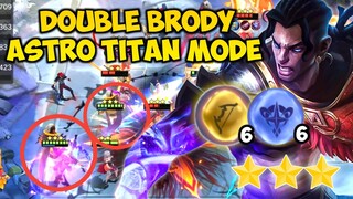 DOUBLE BRODY TITAN MODE !! COMBO 6 ARCHER 6 ASTRO POWER MAGIC CHESS MOBILE LEGENDS TERKUAT