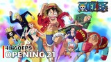 One Piece - Opening 21 【Super Powers】 4K 60FPS Creditless | CC