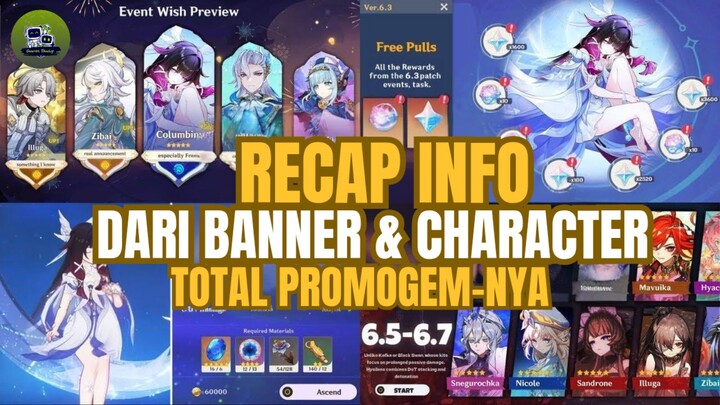 🔰 [NEWS GENSHIN] QUICK RECAP PATCH 6.3: APA SAJA YANG BAKAL HADIR‼️