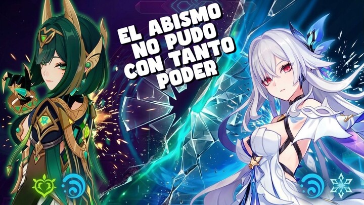 【Genshin Impact 7.0】¡TAN FUERTES QUE ROMPIERON EL JUEGO! 💥 SKIRK & NEFER EN EL ABISMO 12
