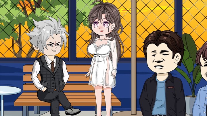 On the first day of school registration, a rich second-generation drove a supercar to show off, and 