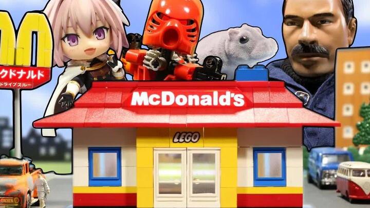 The guy bought ice cream by mistake, but he turned his attention to the offensive