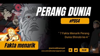 7 Fakta Menarik PDS4 di serial Naruto