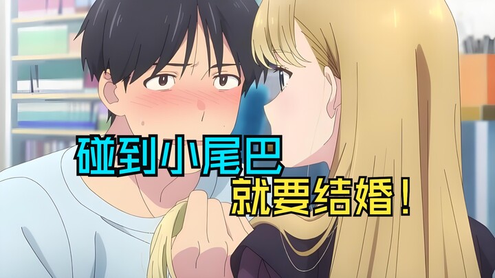 每个女孩都有小尾巴，碰到就要结婚！