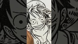 Monkey D Luffy #art #drawing #sanddrawing #sandart #asmr #painting #drawing #asmr #onepiece