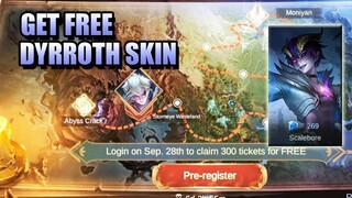 DYRROTH INVADES THE MONIYAN EMPIRE EVENT - GET A FREE SCALABORE SKIN