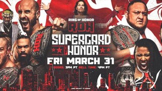 ROH Supercard Of Honor 2023 | Full PPV HD | March 31, 2023