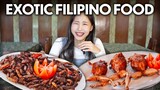 Koreans' First Time Trying EXOTIC Filipino Food! 🦗🐸