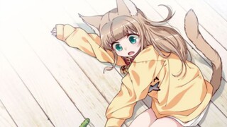 If you laugh, you will become a cat girl and be unable to close the back door (Minecraft)