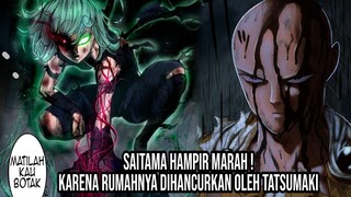 SAITAMA VS TATSUMAKI END ! Rumahnya Hancur Membuat Saitama Marah Kepada Tatsumaki ( FULL COLOR )