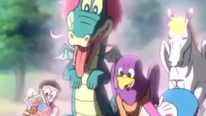 Nobita dengan hewan peliharaan nya