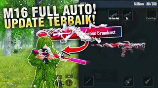 INI DIA M16 FULL AUTO! SENJATA TERBAIK PUBG MOBILE SEKARANG!