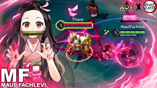 New Skin Collaboration AOV x DEMON SLAYER: Keera Nezuko Skin