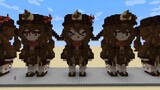 【Minecraft: Trying to make a walnut statue】Ow, what’s wrong with being small\|｀^′|/