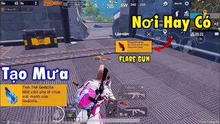 PUBG Mobile _ Nơi Hay Có Flare Gun - Test Tinh Thể Godzilla và M249 Sau Chỉnh Sửa √