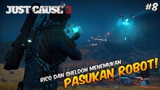 Rico Mendapatkan Misi Untuk Menghancurkan MARKAS TERBANG penuh ROBOT! - Just Cause 3 Indonesia #8